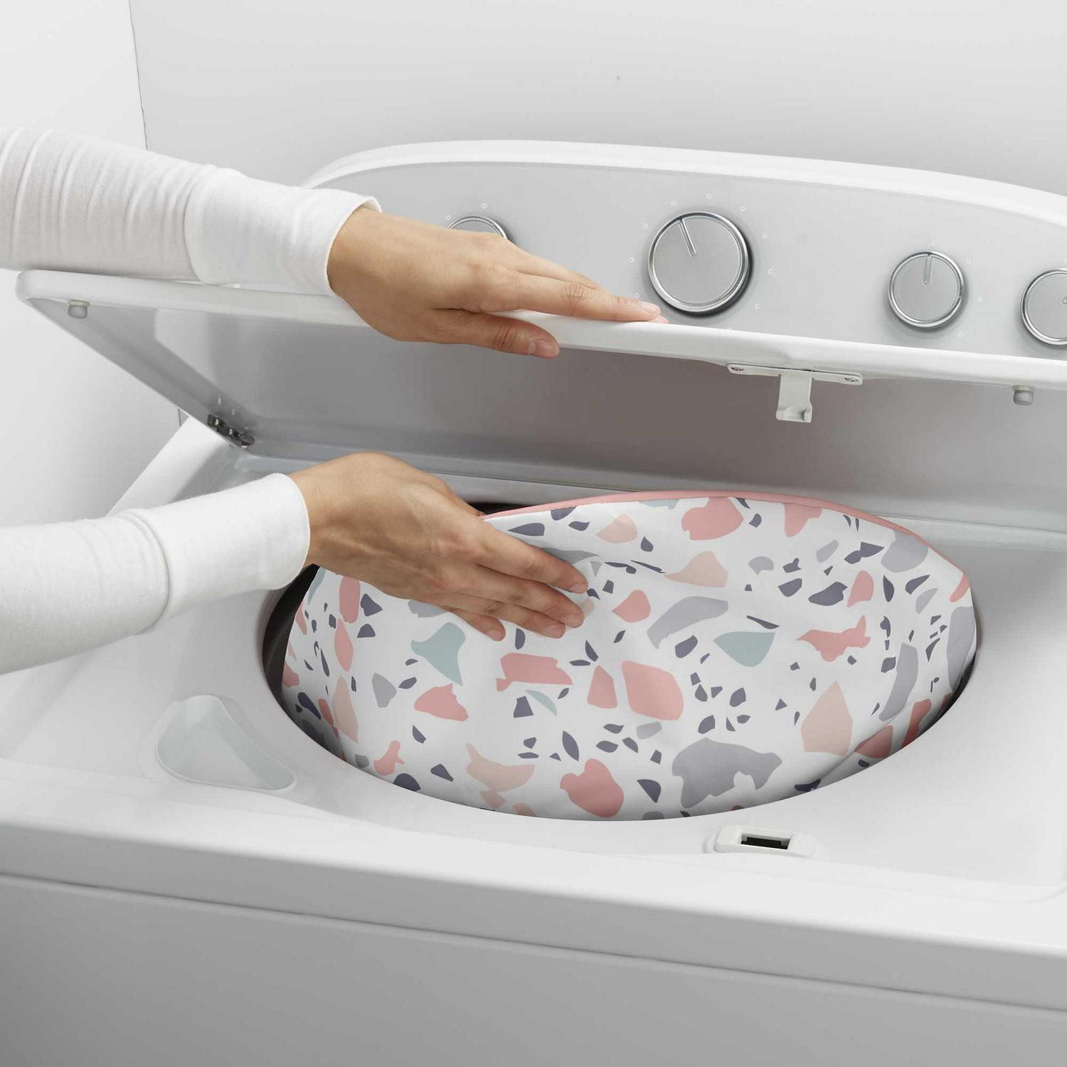 Fisher-Price On-the-Go Infant Dome Portable Bassinet and Play Space for Infants, Pink Pacific Pebble, Unisex - Image 5