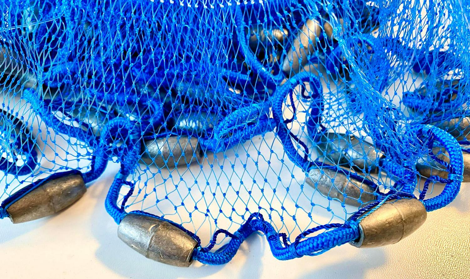 Fitec SS1000 Super Spreader Cast Net, 5' x 3/16" Mesh, Clear, 1 lb Wt - Image 4