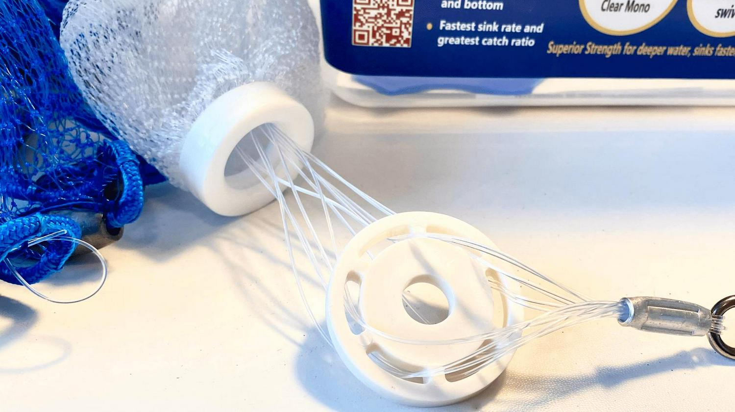 Fitec SS1000 Super Spreader Cast Net, 5' x 3/16" Mesh, Clear, 1 lb Wt - Image 5