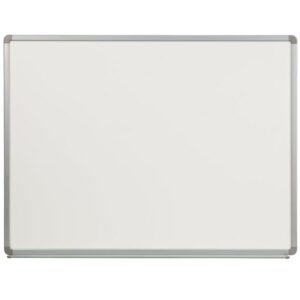Flash Furniture 4' W x 3' H Porcelain Magnetic Marker Board