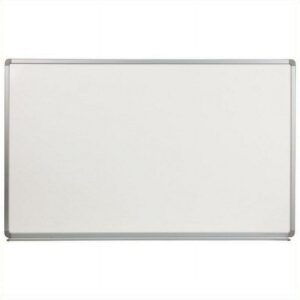 Flash Furniture 5' W x 3' H Porcelain Magnetic Marker Board