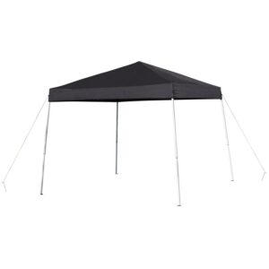 Flash Furniture Harris Collection 8' x8' Black Pop Up Canopy Tent