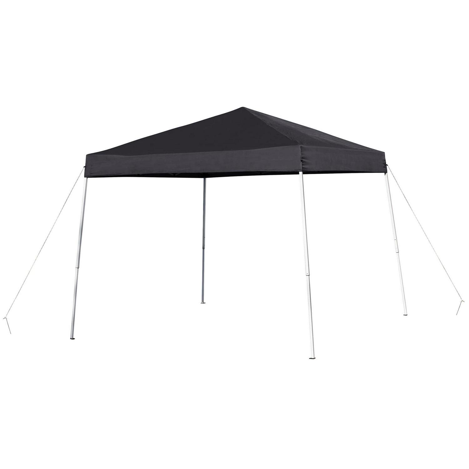 Flash Furniture Harris Collection 8' x8' Black Pop Up Canopy Tent - Image 5