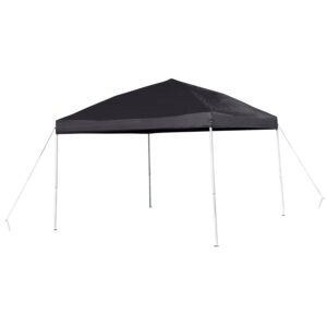 Flash Furniture Harris Collection 10' x 10' Black Pop Up Canopy Tent