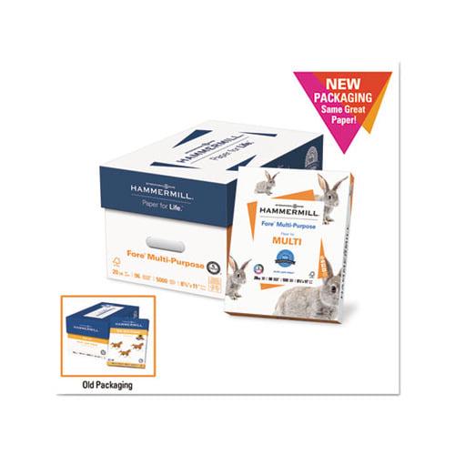 Fore Multipurpose Print Paper 96 Bright, 24lb, 8.5 x 11, White, 500 Sheets/Ream, 10 Reams/Carton - Image 3