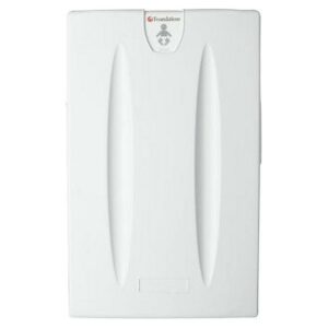 Foundations Classic Vertical Baby Changing Station, Wall-Mount, 100-EV, Gray