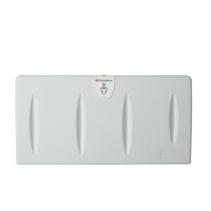 Foundations Classic Horizontal Baby Changing Station, EZ Mount Backer Plate, 100-EH-BP, Gray