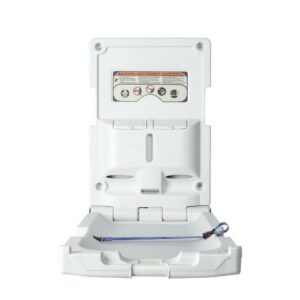 Foundations Classic Vertical Baby Changing Station, EZ Mount Backer Plate, 100-EV-BP, Gray