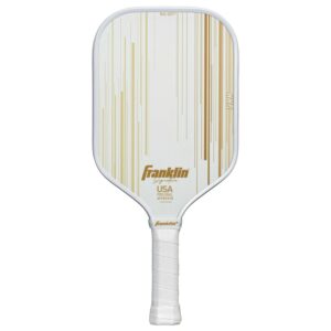Franklin Sports Pro Signature Pickleball Paddles - 16mm Poly Core - Gold