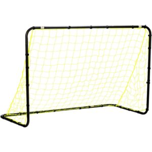 Franklin Sports Backyard Portable Soccer Goal - Competition Steel All Weather - Mini 4' x 6' - Black