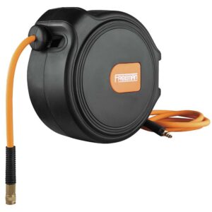 Freeman P3865CHR 3/8" x 65' Compact Retractable Air Hose Reel with Fittings