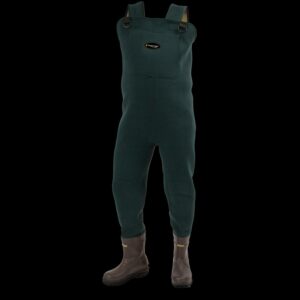 Frogg Toggs Men's Amphib Bootfoot Neoprene Cleated Chest Wader | Forest Green | Size 13