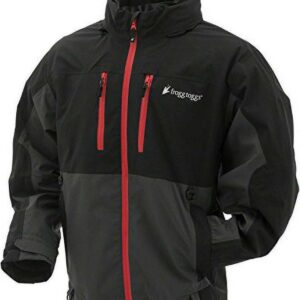 Frogg Toggs Pilot II Guide Jacket | Black / Charcoal Gray | Size MD