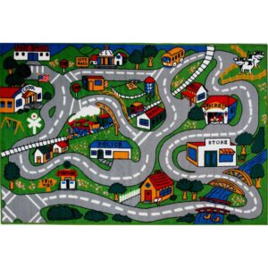 Fun Rugs Children's Fun Time Collection, Country Fun