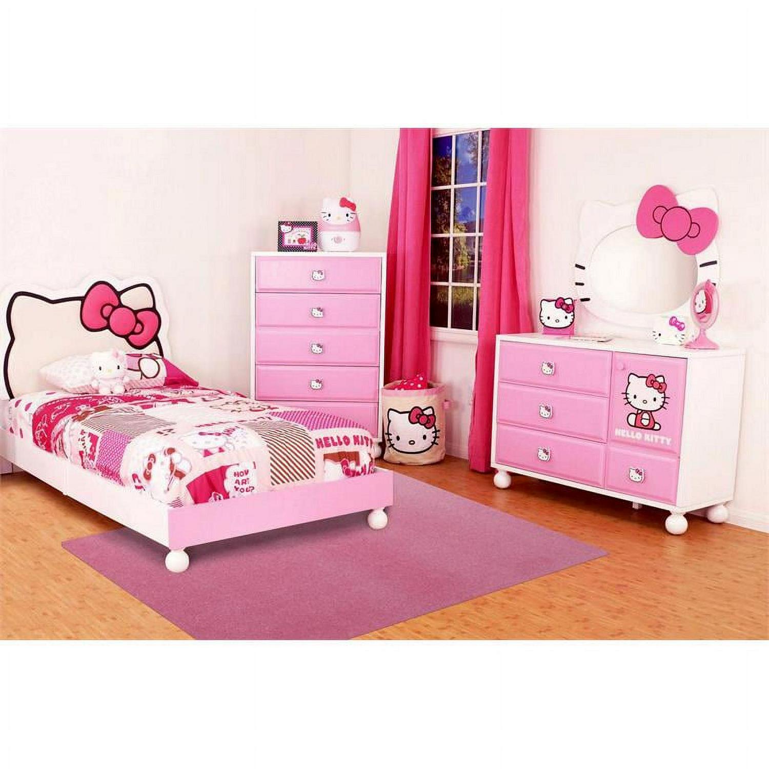 LA RUG KD-79 Fun Rugs LA Kids Area Rug, 4 by 6-Feet, Light Pink - Image 2