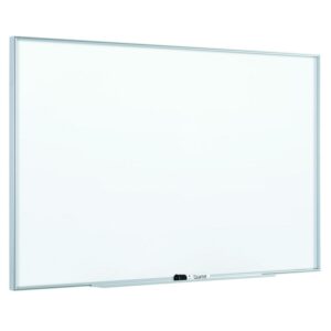 Quartet Fusion Nano-Clean Magnetic Whiteboard 48 x 36 4 x 3 Silver Aluminum