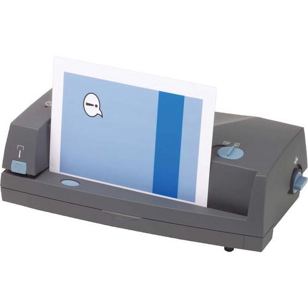 GBC 3230ST Electric Punch/Stapler Kit 3 Punch Head(s) - 24 Sheet Capacity - Dark Gray - Image 6