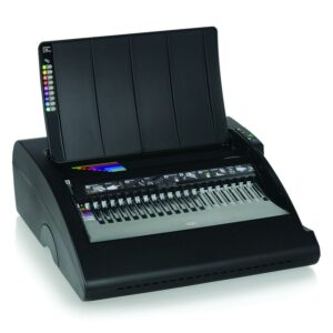 CombBind C210E Electric Binding Machine, Binds 330, Punches 20, Black