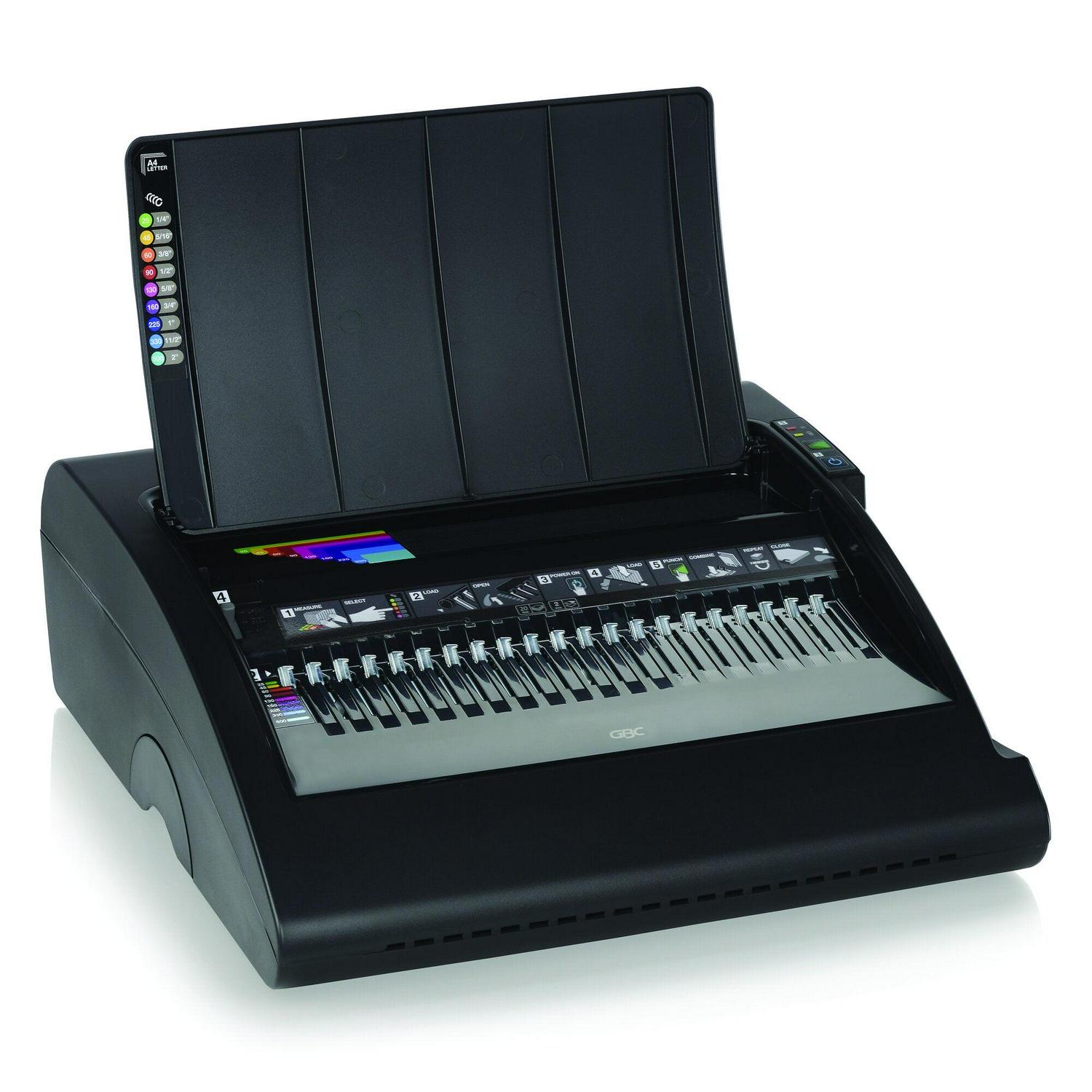 CombBind C210E Electric Binding Machine, Binds 330, Punches 20, Black