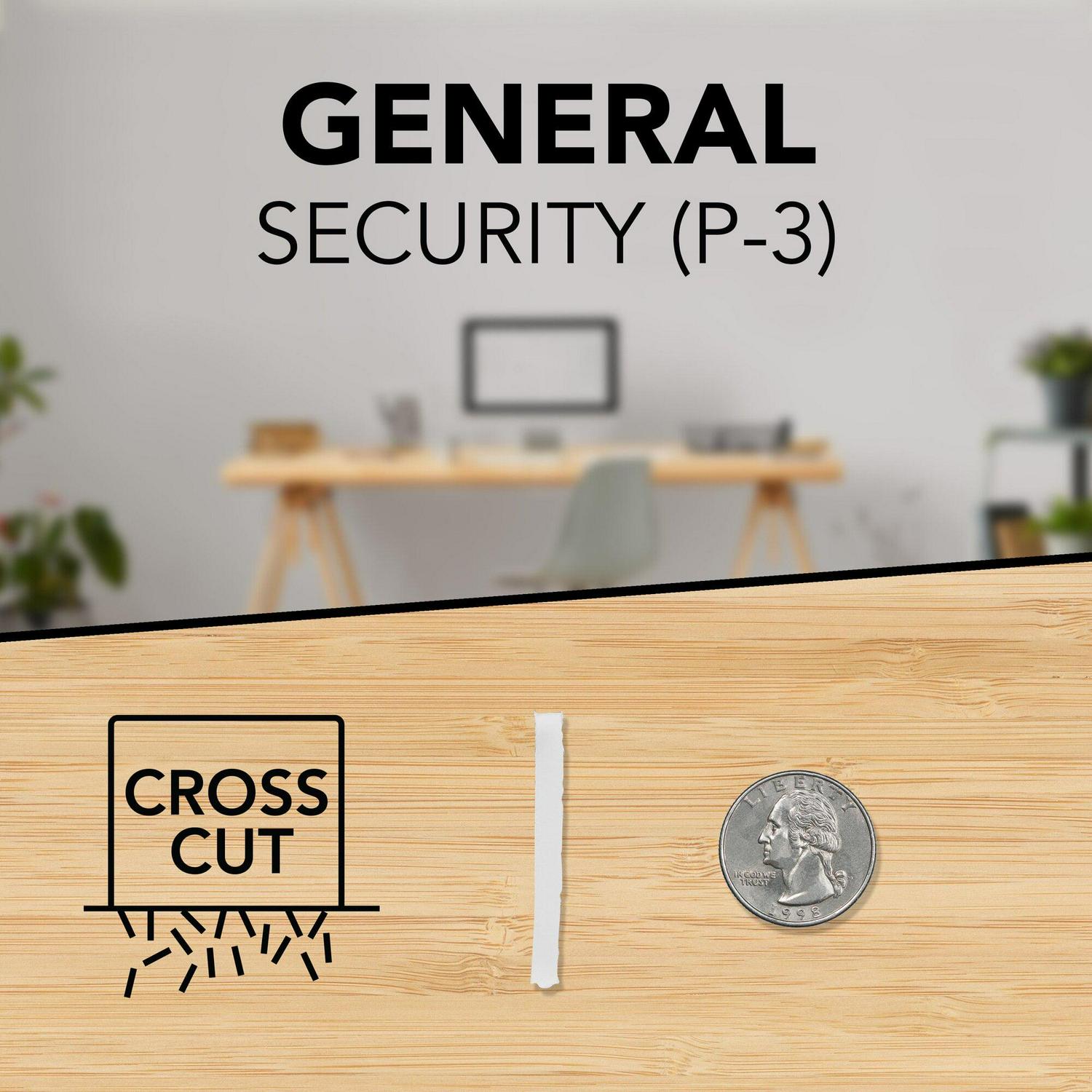 GBC ShredMaster PSX12-06 Cross-Cut Paper Shredder - Image 4