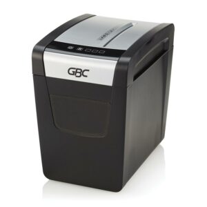 GBC, GBC1757407, ShredMaster PSX10-06 Super Cross-Cut Paper Shredder, 1 Each, Black,Chrome