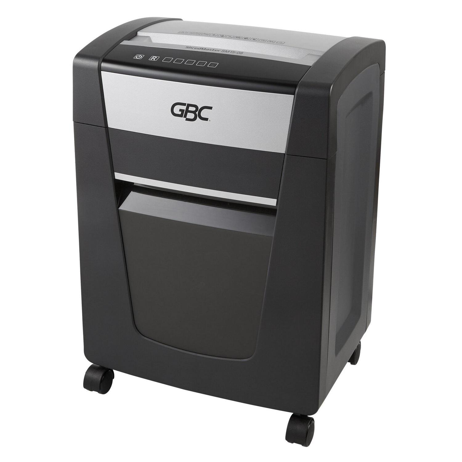 GBC ShredMaster SM15-08 Micro-Cut Shredder