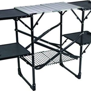GCI Outdoor Slim-Fold Cook Station Portable Camping Table