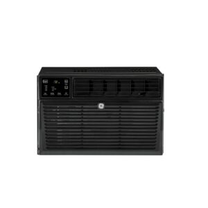 GE Appliances AEN08LZ 8,000 BTU 115-Volt Smart Window Air Conditioner with Remote, AEN08LZ, Black