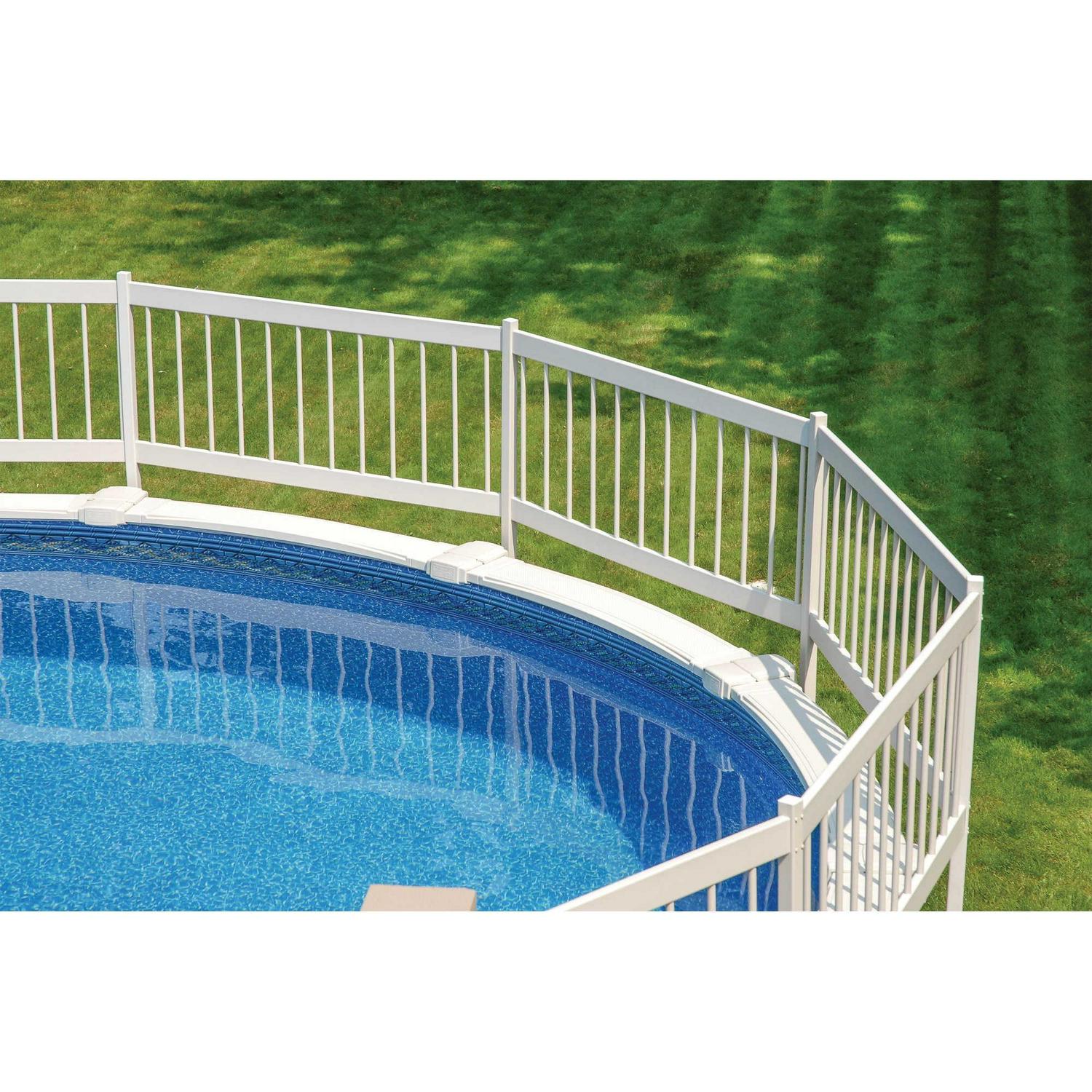 GLI Above Ground Pool Fence Kit - White