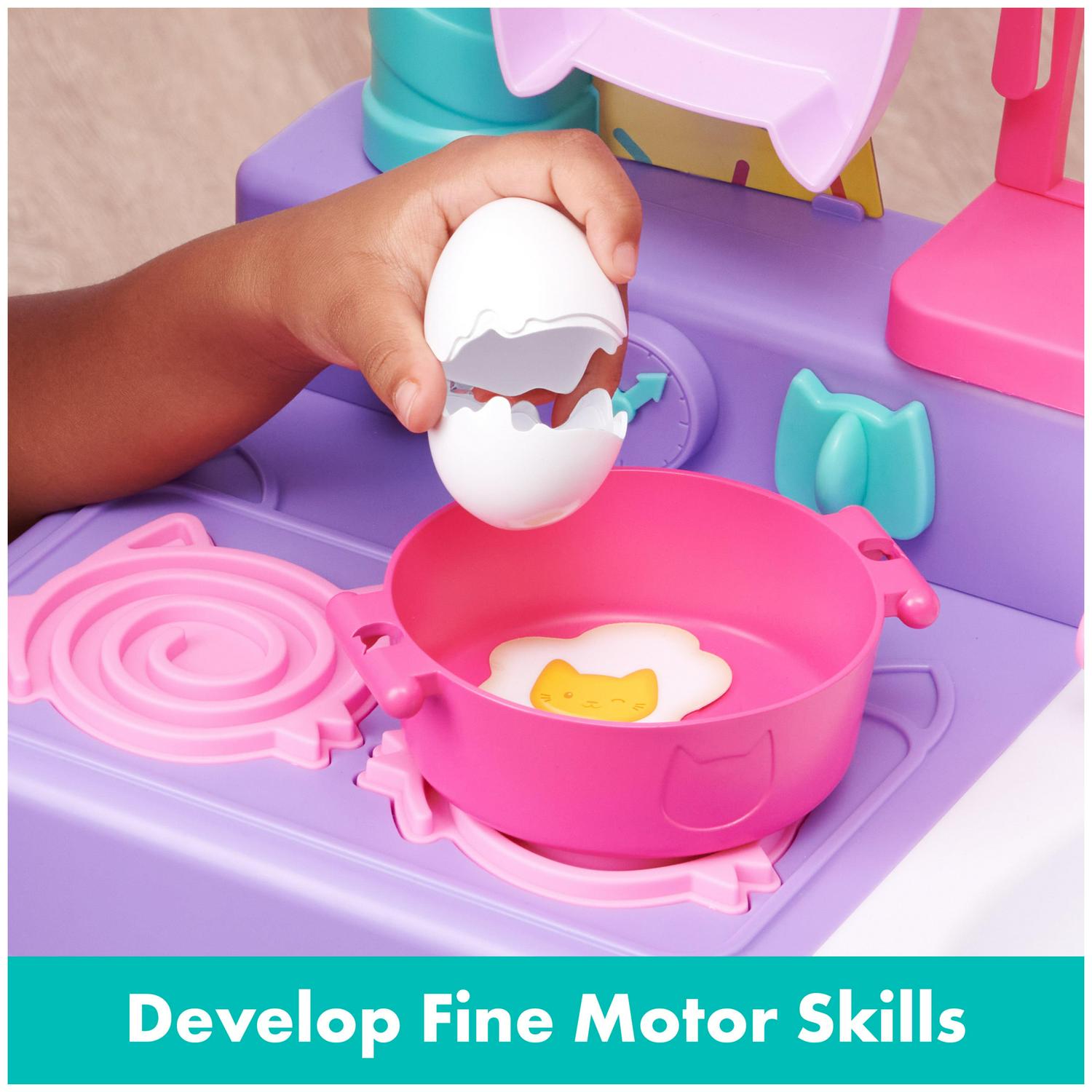 Gabby’s Dollhouse, Cakey Play Kitchen Set, for Kids Ages 3 and up - Image 6