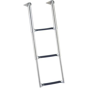 Garelick Eez-In 3-1961661 Over Platform Telescoping Ladder, 3-Step