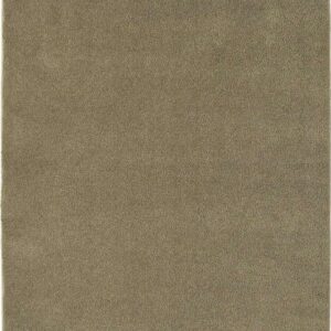 Garland Rug Room Size Washable Nylon Taupe Bathroom Carpet, 5' x 6'