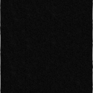 Garland Rug Skyline Shag Black Indoor Area Rug, 5' x 7'