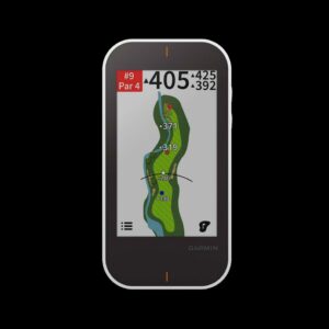 Garmin Approach G80, All-in-One Premium GPS Golf Handheld with Integrated Launch Monitor, 3.5" Touchscreen, Black/White