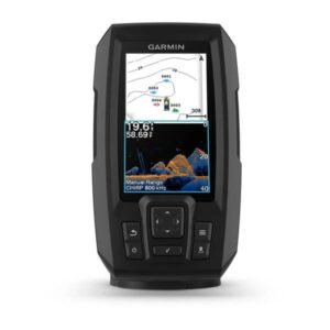 Garmin STRIKER Vivid 4cv, Easy-to-Use 4-inch Color Fishfinder and Sonar Transducer, Vivid Scanning Color Palettes