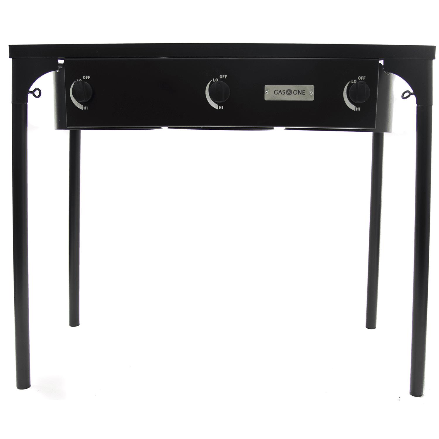 Gas One Triple Burner Gas Propane Cooker Outdoor Camp Stove, BBQ Grill - Image 2