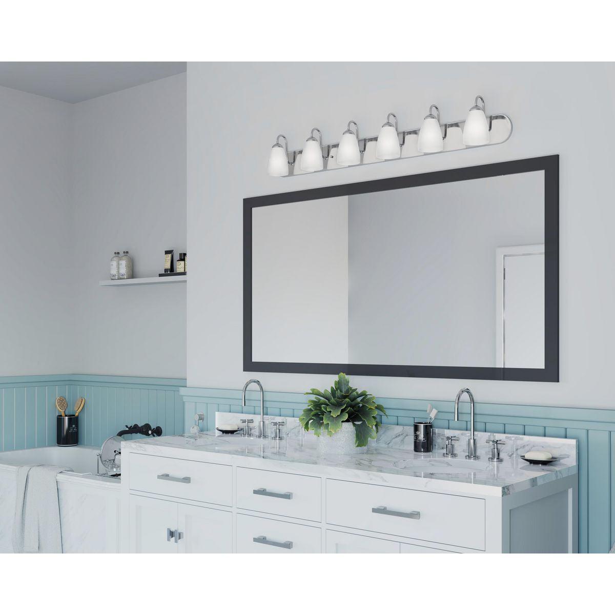 Progress Lighting - Six Light Bath - Gather - 6 Light in Transitional and - Image 3