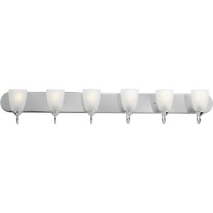 Progress Lighting - Six Light Bath - Gather - 6 Light in Transitional and