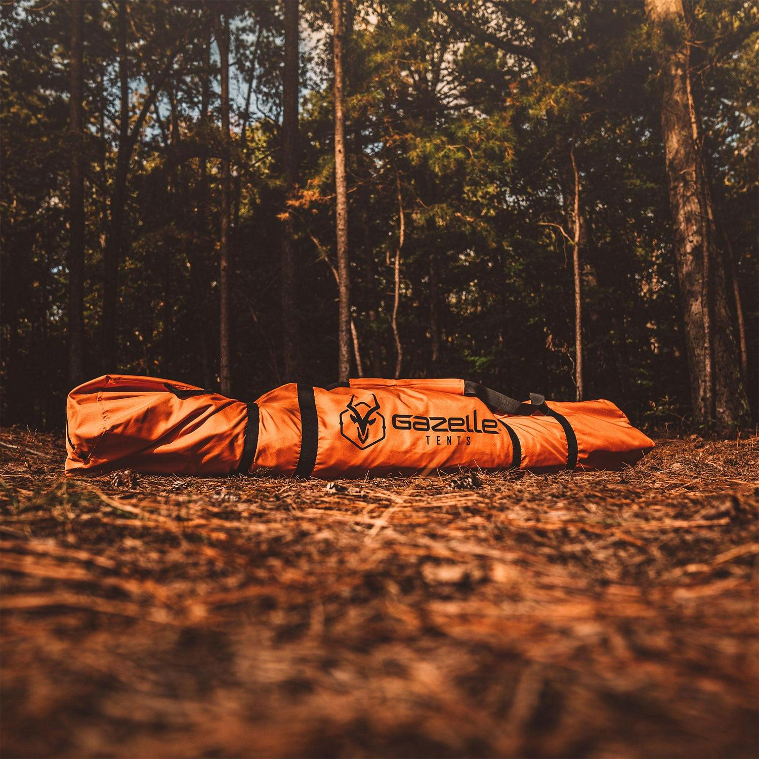 Gazelle T4 4-Person Pop Up Camping Tent with Removable Floor & Rain Fly - Image 3