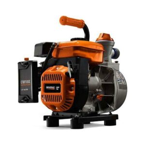 Generac 1.5 Inch Small Lightweight Gas Powered Clean Water Pump & Accessories