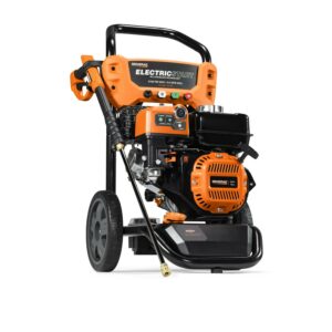Generac 8894 3100 PSI 2.5GPM Electric Start Gas Powered Residential Pressure Washer