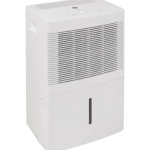 General Electric 20-Pint Portable Dehumidifier with Drain, White, Factory Reconditioned