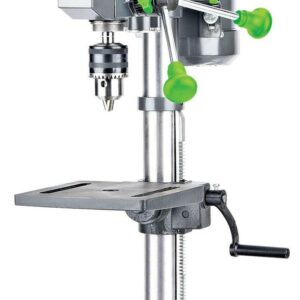Genesis GDP1005A 10 in 5 Speed 4.1 Amp Benchtop Drill Press, Integrated LED Work Light, and 360° Table with 0-45° Tilt