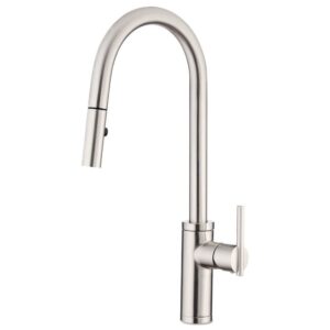 Gerber D454058SS Parma Cafe 1.75 GPM Single Handle Pull-Down Kitchen Faucet (Stainless Steel)