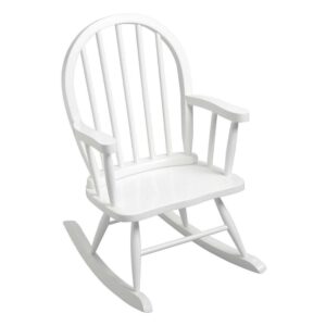 Gift Mark Windsor Childrens Rocking Chair-Finish:White