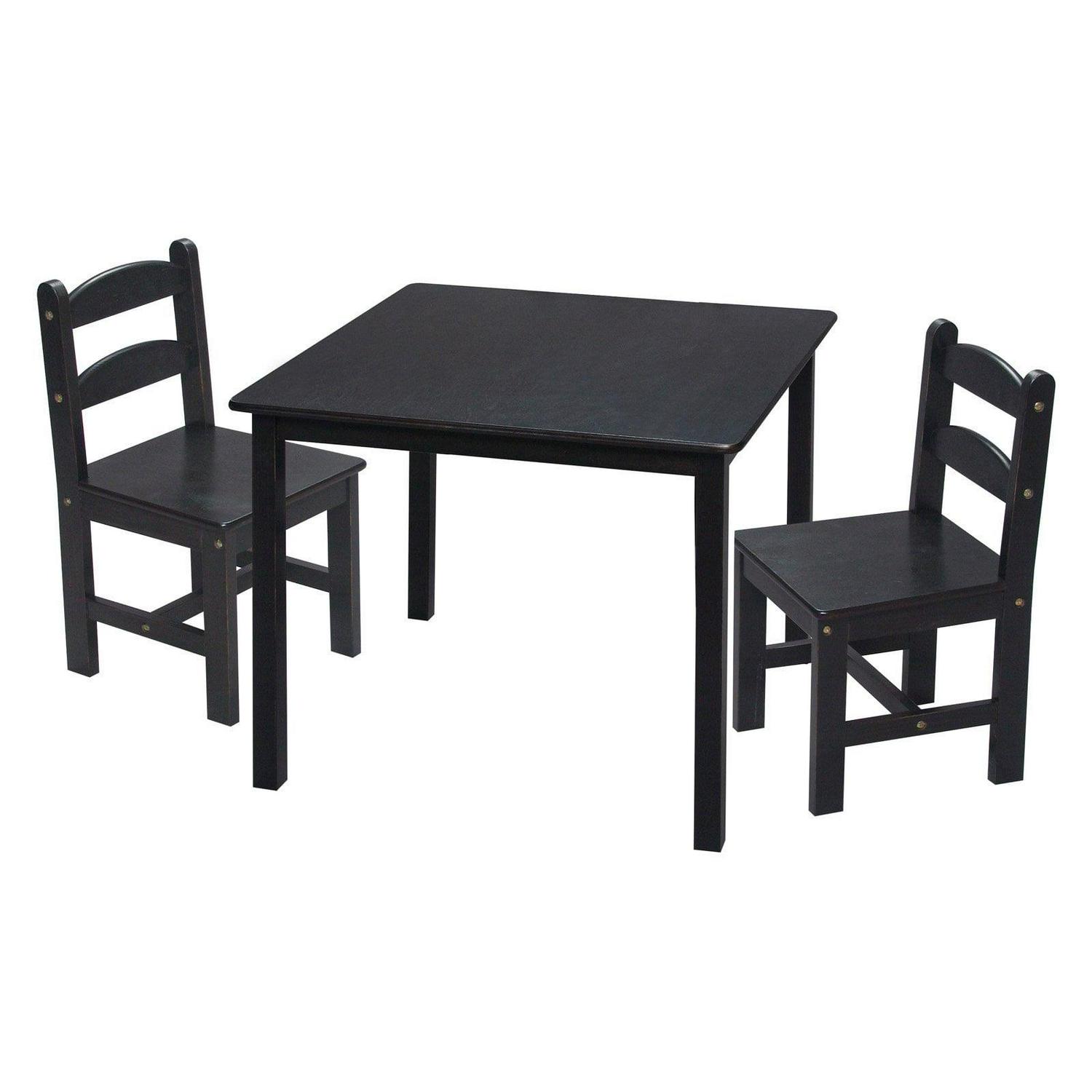Gift Mark Espresso Table with 2 chairs