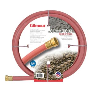 Gilmour 18058025 25' x 5/8" Commercial Hot Water Rubber Hose