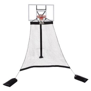 Goalrilla Basketball Hoop Return System Great for Solo Play or Free-Throw Practice and Compatible with Most In Ground Hoops