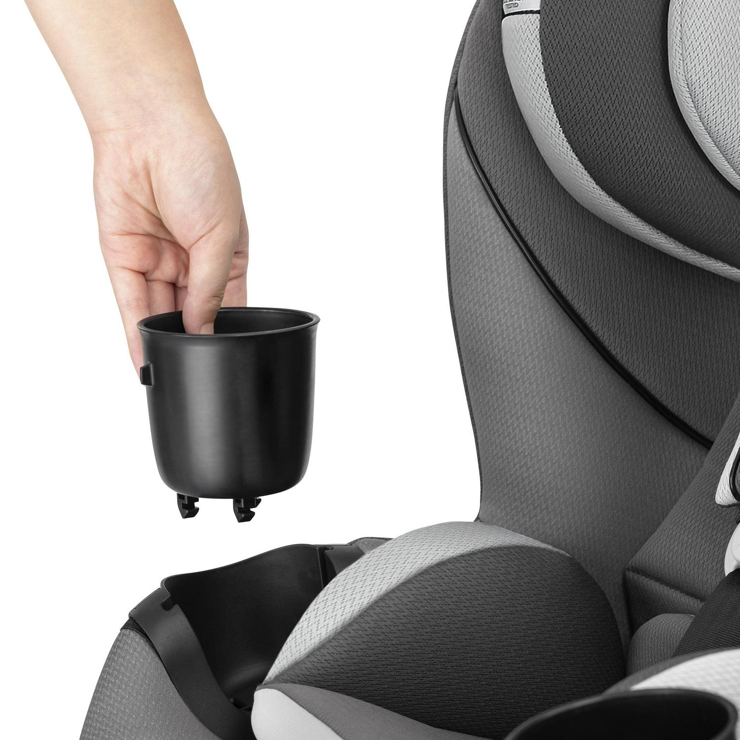 Gold Revolve360 Slim 2-in-1 Rotational Car Seat with SensorSafe (Pearl Gray) - Image 30