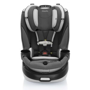 Gold Revolve360 Slim 2-in-1 Rotational Car Seat with SensorSafe (Pearl Gray)